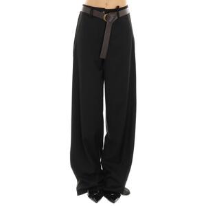 PANTALONE PALAZZO NERO